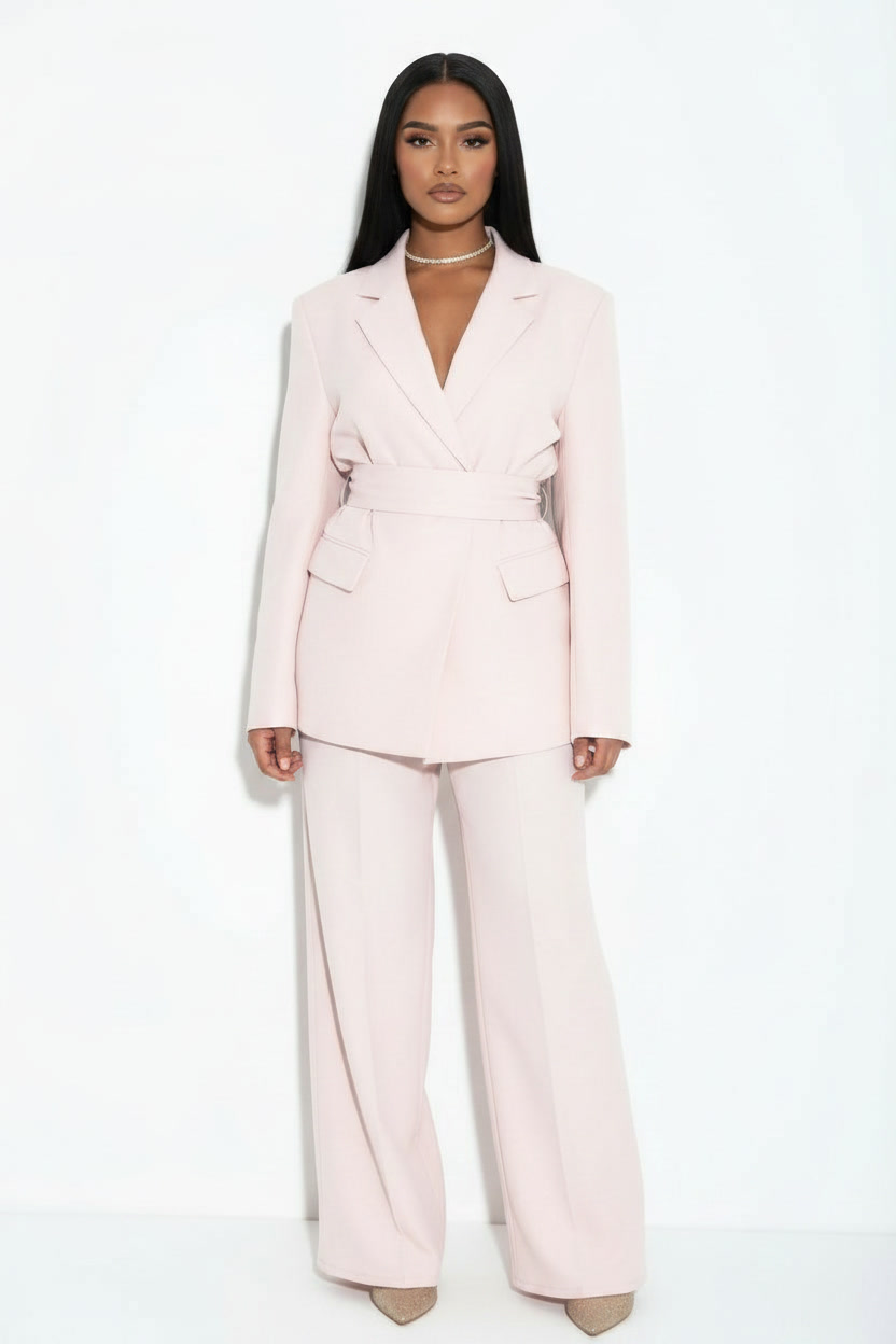 The Rose Blazer Set